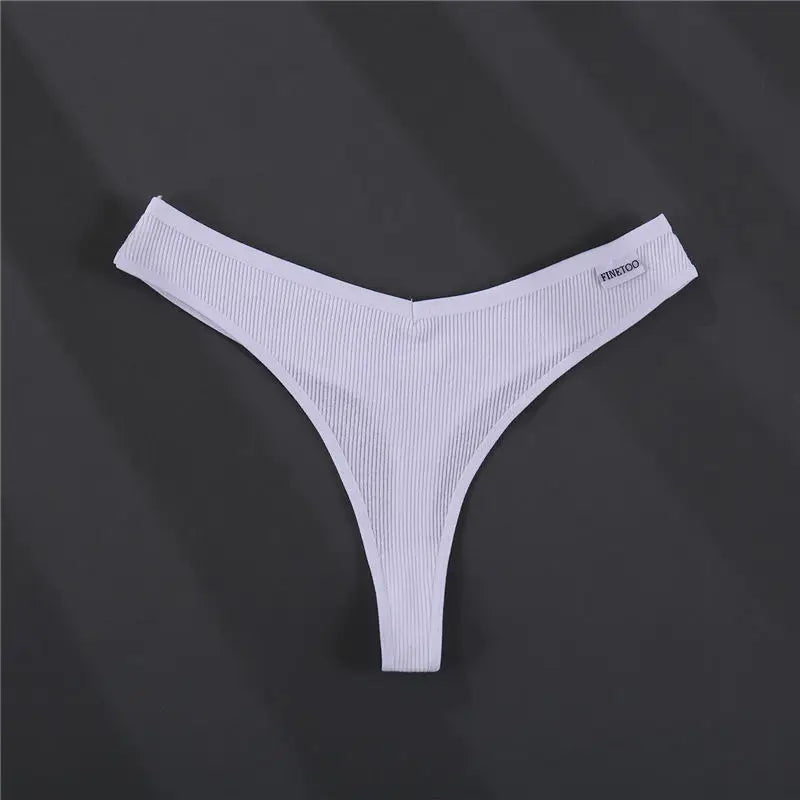 3PCS/Set G-string Panties Cotton Women's Underwear Sexy Panties Female Underpants Thong Solid Color Pantys Lingerie M-XL Design