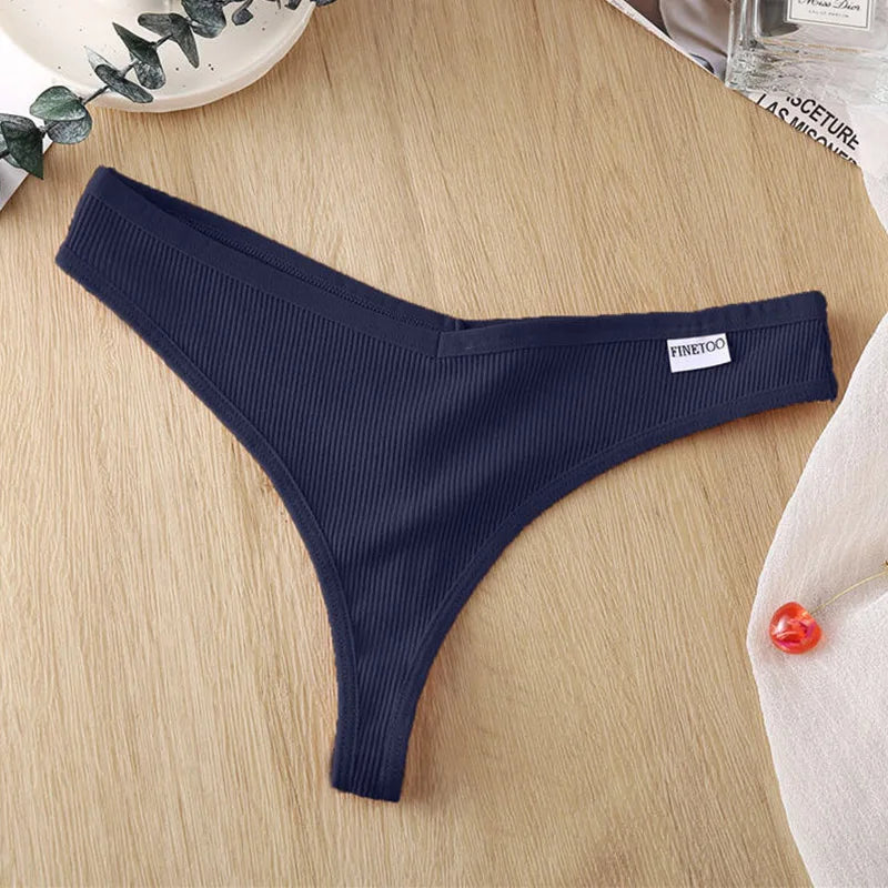 Cotton Low-Rise Brief Panties – Soft Everyday Underwear for Women (M–2XL, 3 Styles, Multiple Colors)