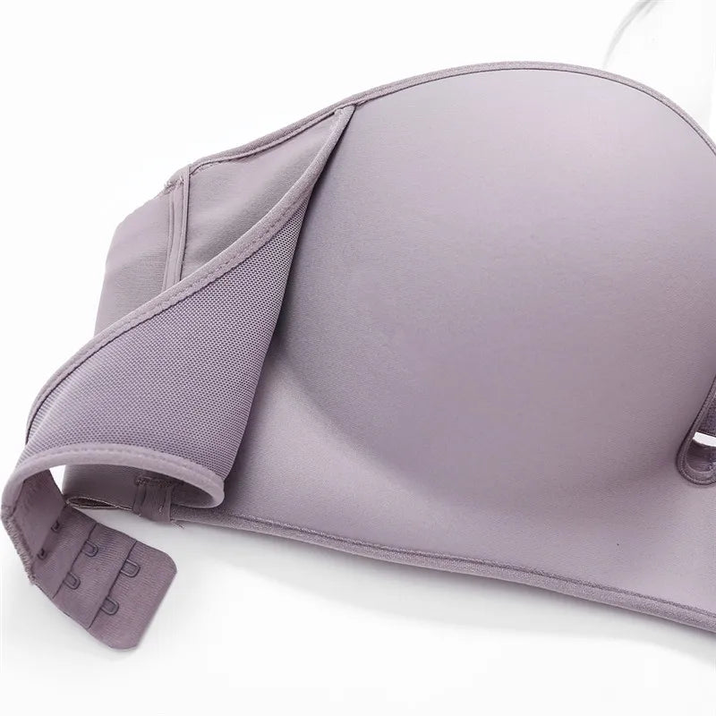 Front Closure Sexy Push Up Bra Women Invisible Bras Underwear Lingerie for Female Brassiere Strapless Seamless Bralette ABC Cup