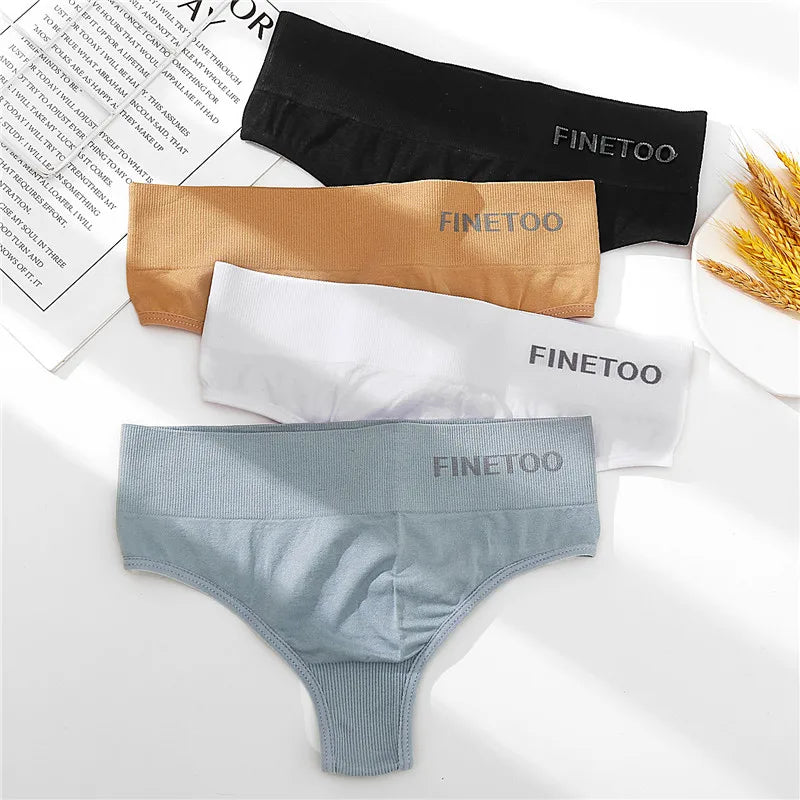 M-2XL Bodyshaper Panties Women Underwear High Waist Panties Female Lingerie Sexy G-String Underpants Solid Color Pantys Bodyslim