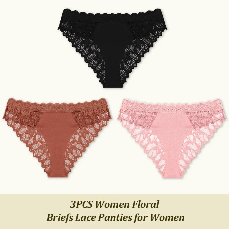 3-Pack Seamless Low-Rise Panties – Ice Silk Bikini Underwear for Women (XS–XL, 16 Color Sets)