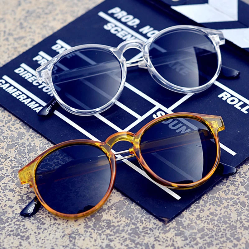 Retro Square Fashion Glasses | Clear & Tinted Lenses