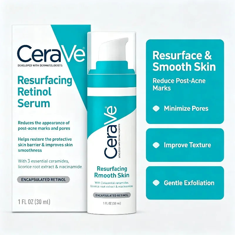 CeraVe Resurfacing Retinol Serum – 30ml
