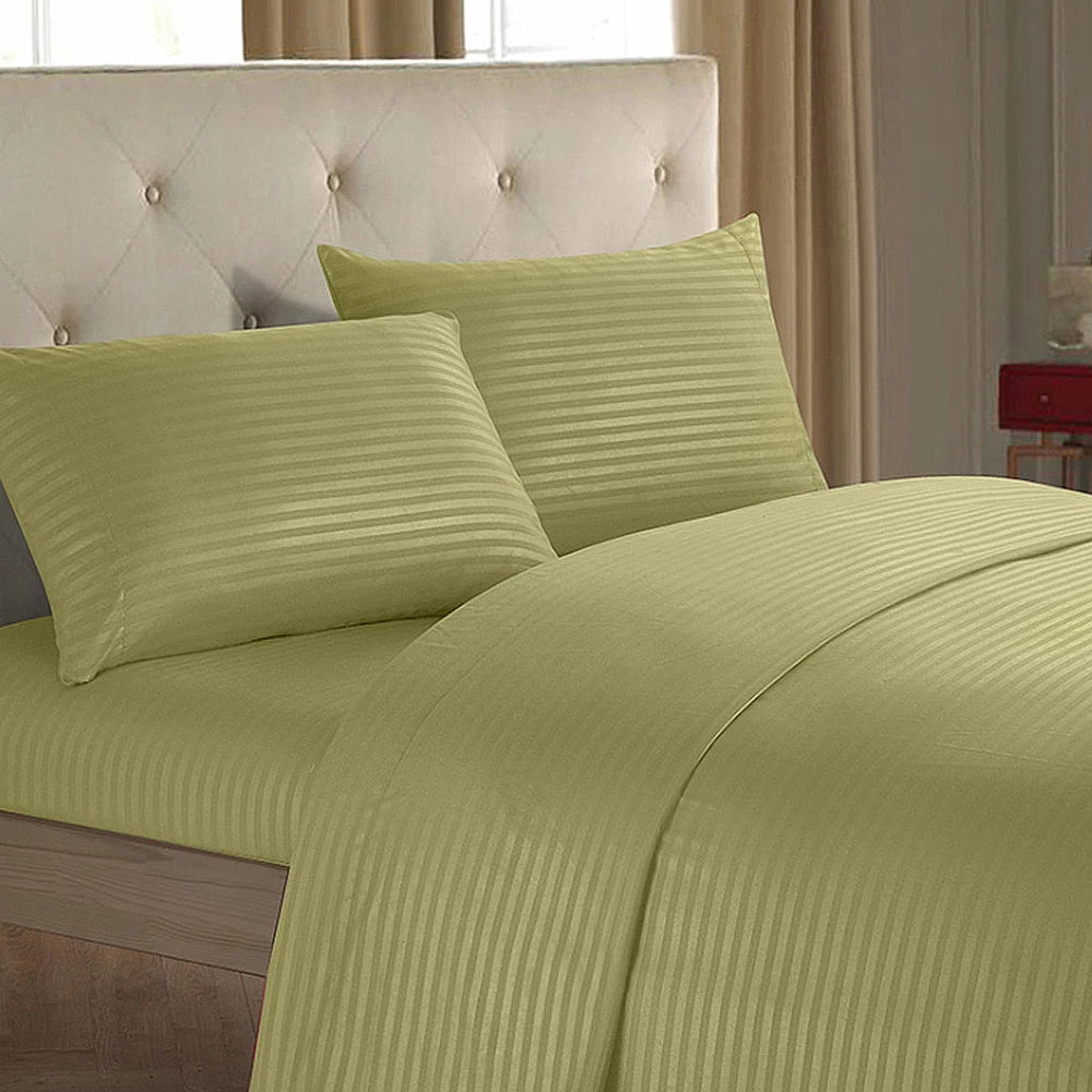 4-Piece Microfiber Sheet Set with Deep-Pocket Fitted Sheet