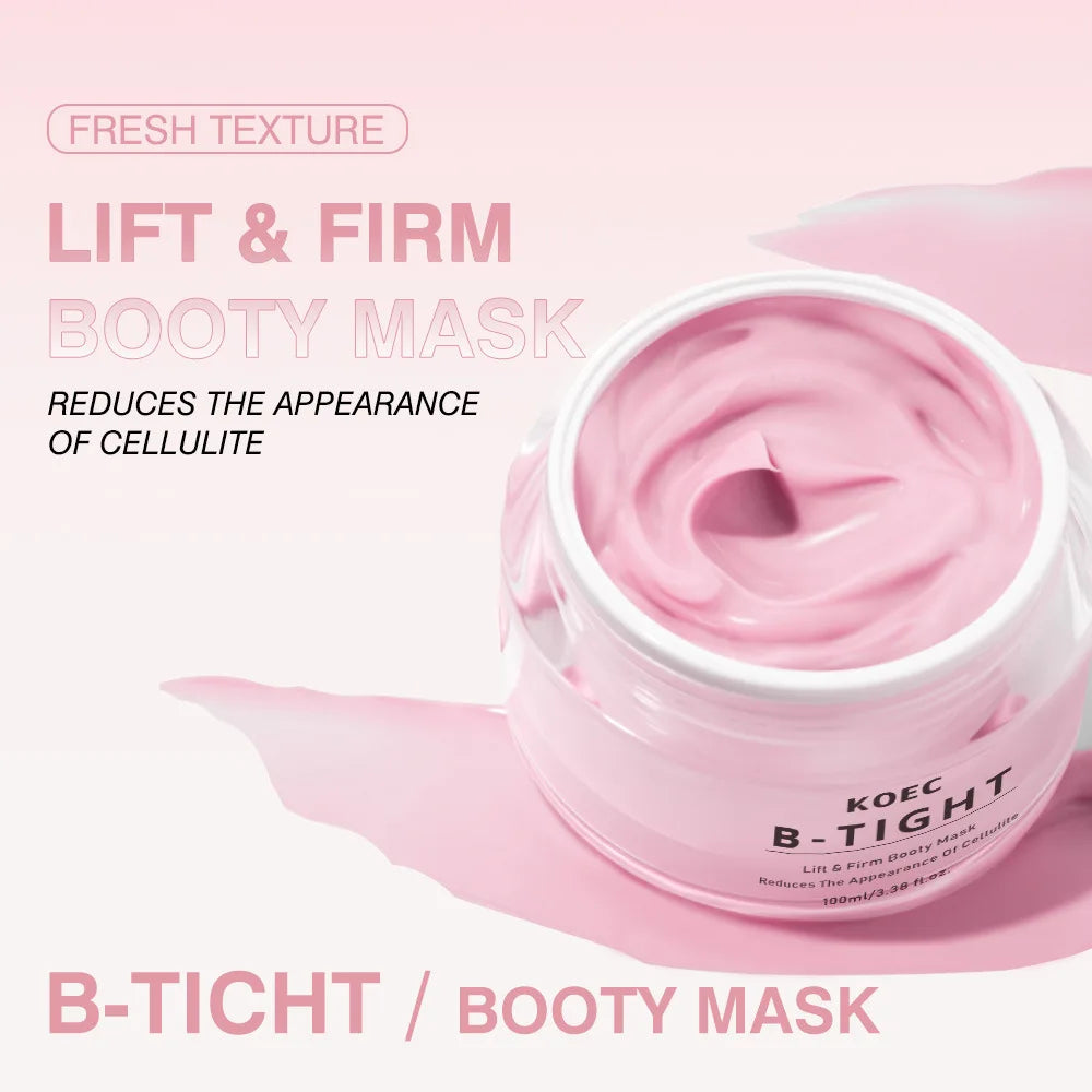 Butt Lift & Firming Cream – Tighten, Tone & Reduce Cellulite on Booty & Thighs (100ml)
