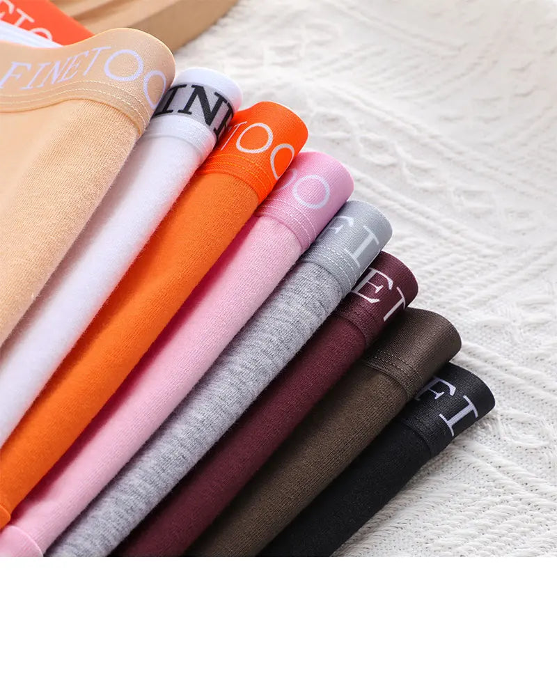 FINETOO 1Pcs Sexy Hip Lifting Triangle Pants Pure Cotton Triangle Pants Low Waist Underwear FINETOO Brand Underwear 8 Colors
