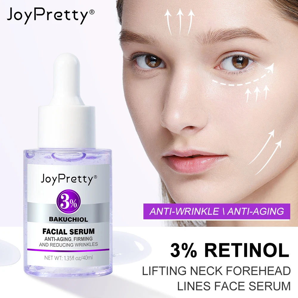 Retinol & Bakuchiol Anti-Aging Face Serum – Wrinkle Repair, Brightening & Deep Hydration