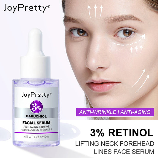 Retinol & Bakuchiol Anti-Aging Face Serum – Wrinkle Repair, Brightening & Deep Hydration