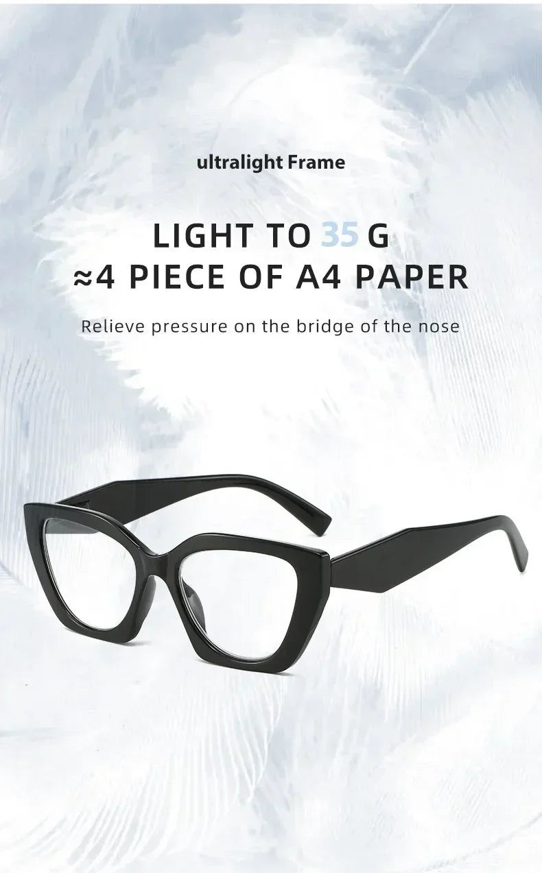 Cat Eye Reading Glasses | Colorful Frames | +1.00 to +4.00