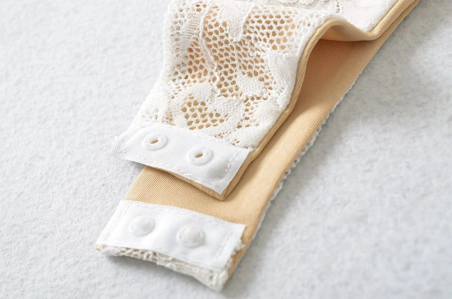 See-Through Lace Bodysuit — High-Cut Thong Spaghetti Strap | Women's Lingerie