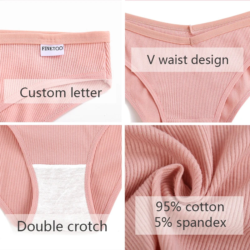 3-Pack Plus Size Cotton Brief Panties – Soft Low-Rise Everyday Underwear for Women (M–4XL, 18 Color Sets)