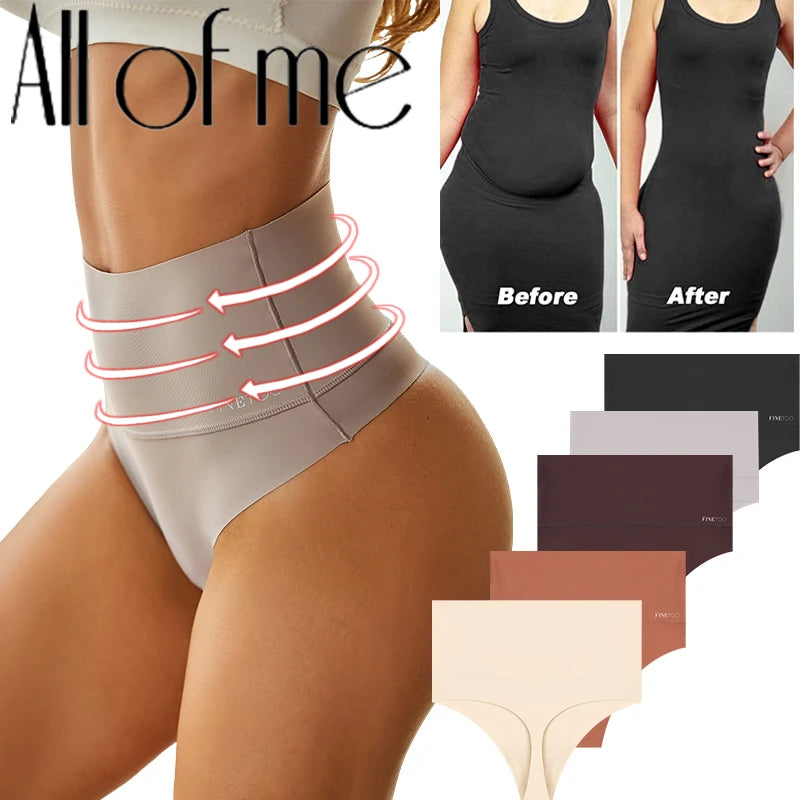 Women's High Waist Shaping Panties – Tummy Control Butt Lifter Seamless Shapewear (S–XL)
