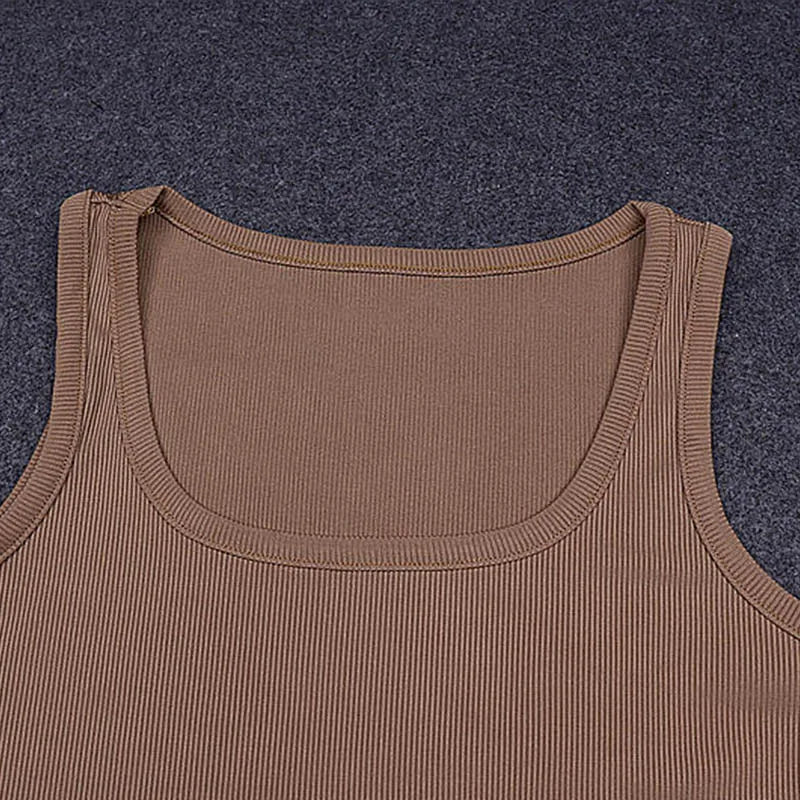 Sleeveless Knit Bodysuit – Slim Fit, High Stretch, Sexy Bodycon | Women's Clubwear & Streetwear