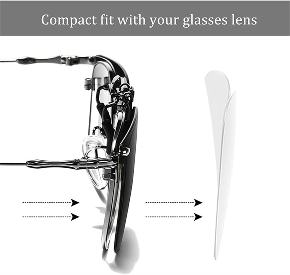 Flip-Up Clip-On Sunglasses | Colored Lens Options