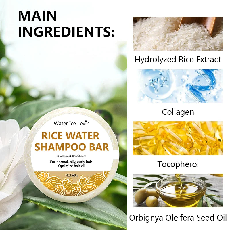 Rice Water Protein Hair Conditioner – Nourishing, Oil Control & Anti Hair Loss | Milk Scent | 60g