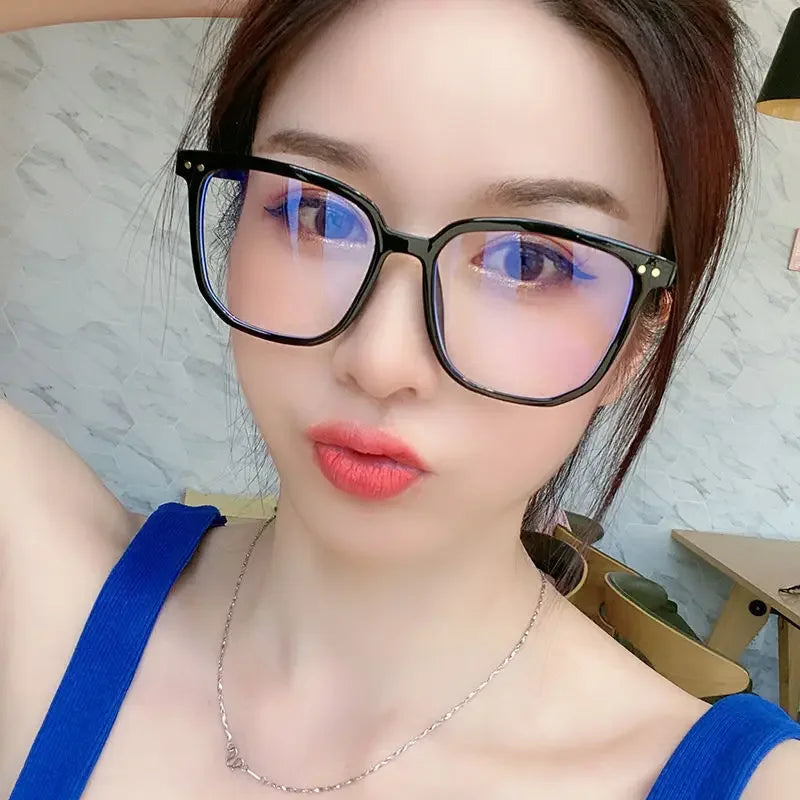 Clear & Gradient Square Glasses | Myopia Lens Options