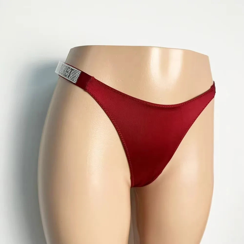 3-Pack Seamless Lace Thong Panties for Women | Breathable High-Waist G-String Underwear