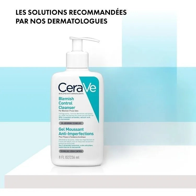 CeraVe Blemish Control Foaming Facial Cleanser – 236ml
