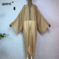 Women's Luxury Lace Abaya Cardigan | Kimono Style | Gulf & Beach Wear