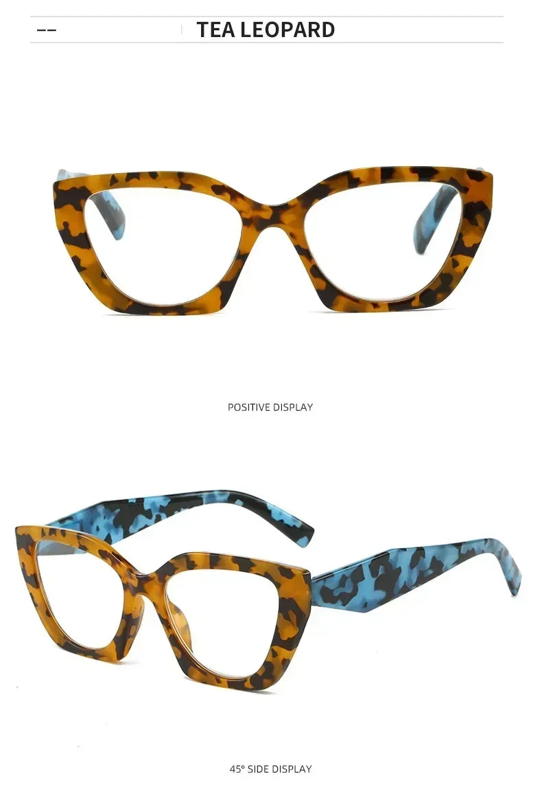 Cat Eye Reading Glasses | Colorful Frames | +1.00 to +4.00