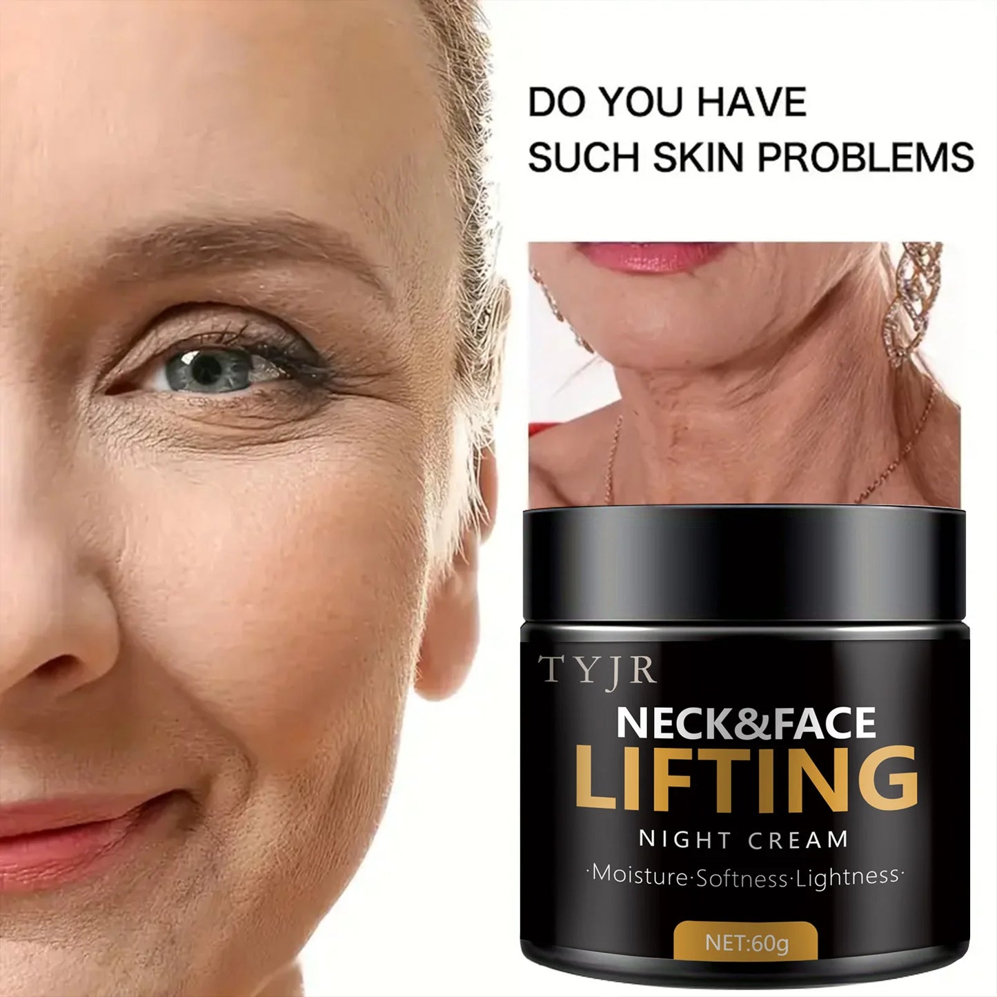 Collagen Neck & Face Cream – Anti-Aging, Firming & Deep Moisturizer