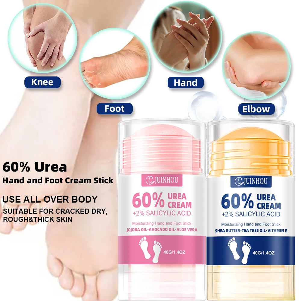 60% Urea Hand & Foot Cream Stick – Powerful Repair, Deep Hydration & Non-Greasy Formula