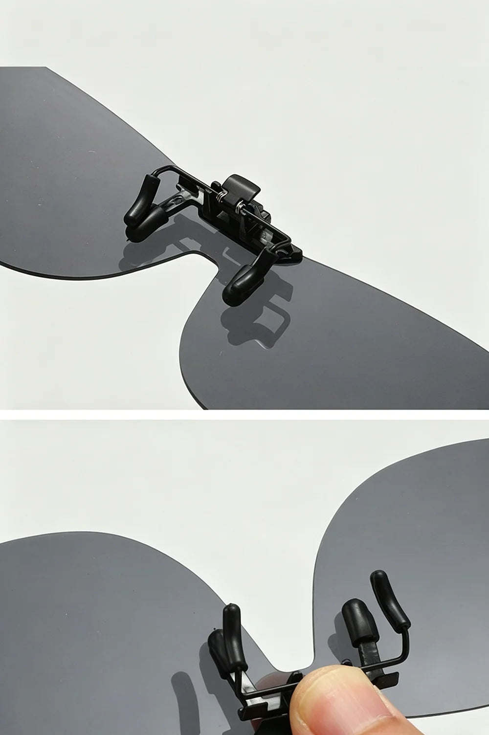 Square Flip-Up Clip-On Sunglasses | Color Options