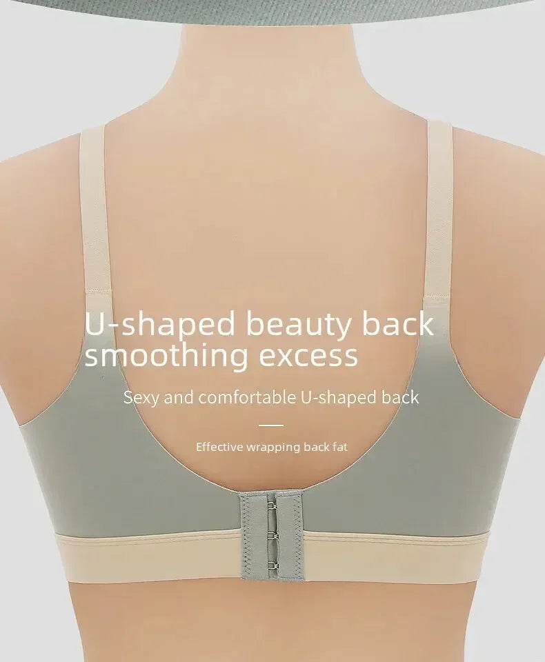 Wire-free Thin Breastfeeding Bra Comfortable Gathered Pregnancy Postpartum Breastfeeding Front Opening Pregnant Women Chest Wrap