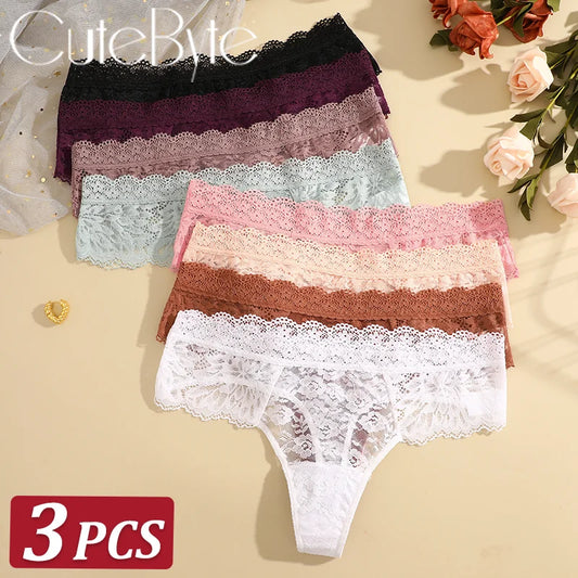 3-Pack Ice Silk Seamless Bikini Panties – Smooth Low-Rise Underwear for Women (S–XL, 16 Color Sets)