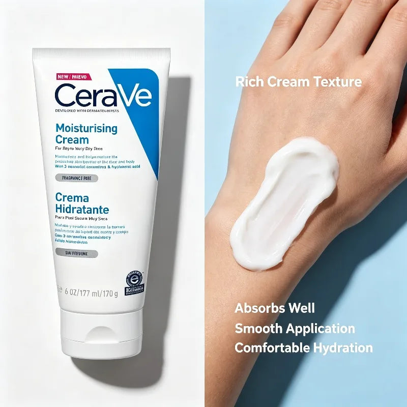 CeraVe Moisturizing Cream for Face & Body