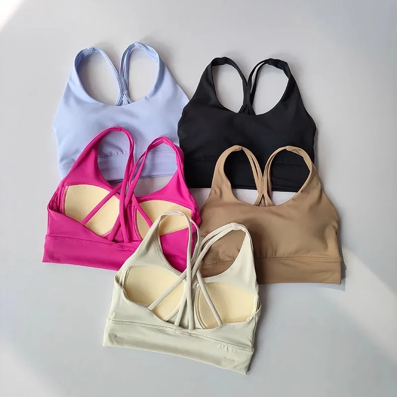 2pcs Women Seamless Yoga Set Sport Suit Gymwear Workout Clothes Gym Crop Top High Waist Legging Fitness Bra Set Sports Suits