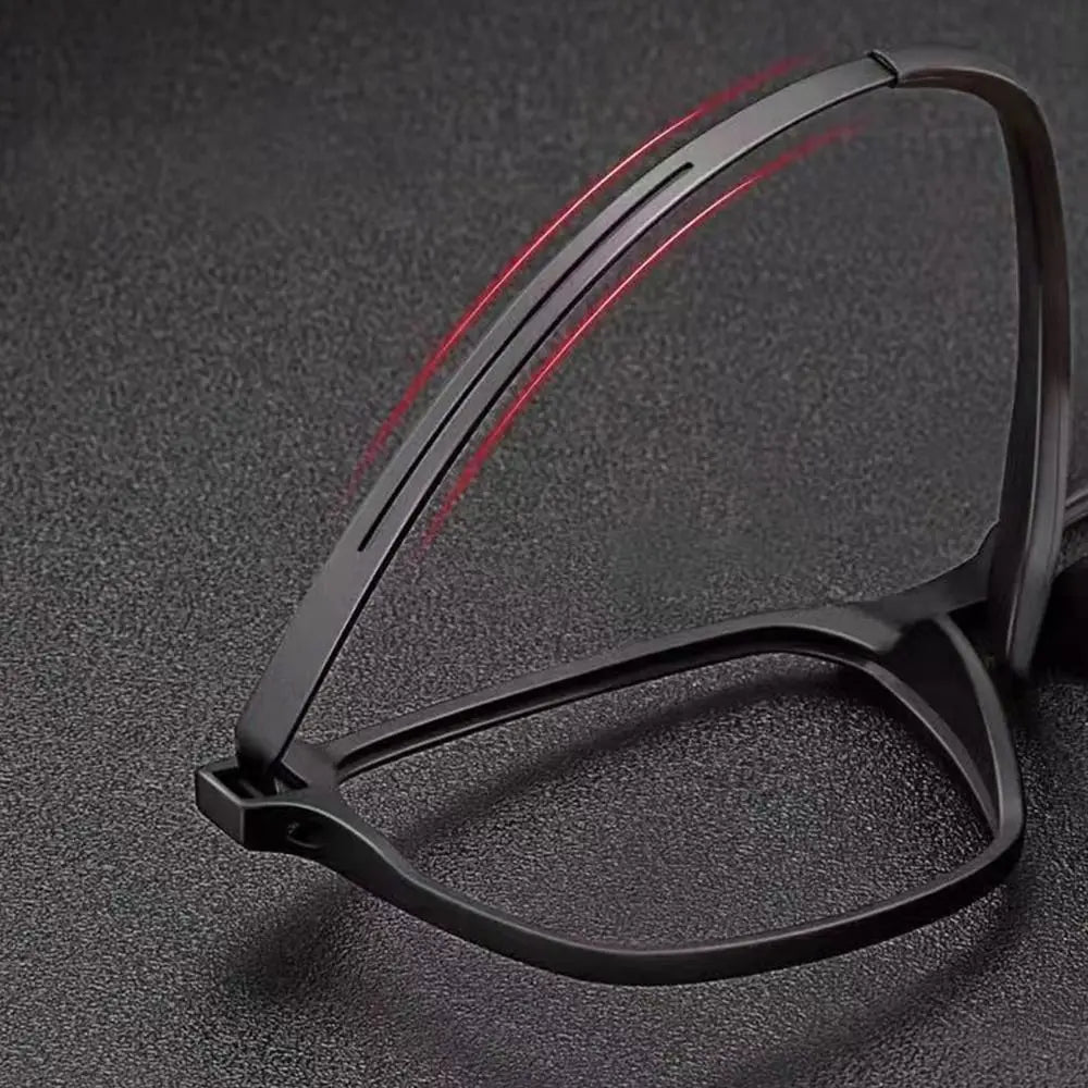 Rectangle Reading Glasses | Black & Matte Black, +1.00 to +4.00