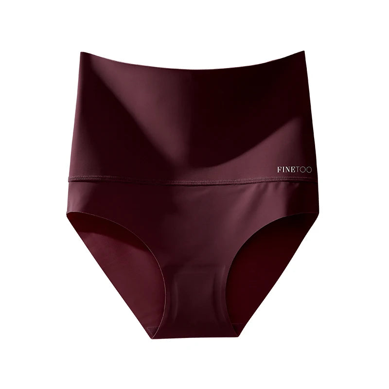 Women's High Waist Seamless Bodyshaper Briefs | Soft Cotton Crotch Shapewear Panties (S–3XL)