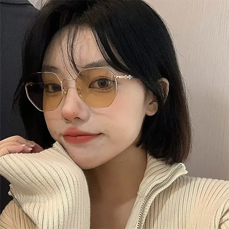 Photochromic Myopia Glasses | Rose Gold, Silver, Gold & Black