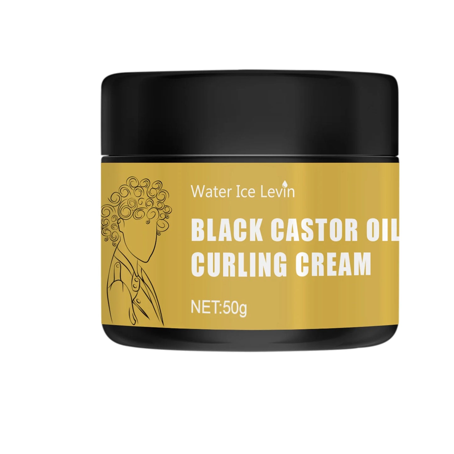 Black Castor Oil Curl Defining Cream – Moisturizing & Detangling for Dry Curly Hair