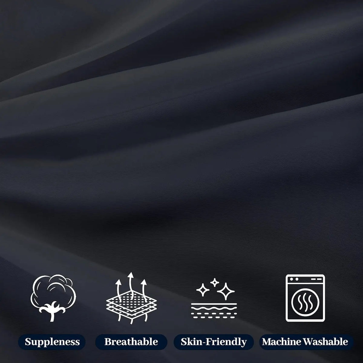 Soft Polyester Flat Sheet, Solid Color Top Sheet