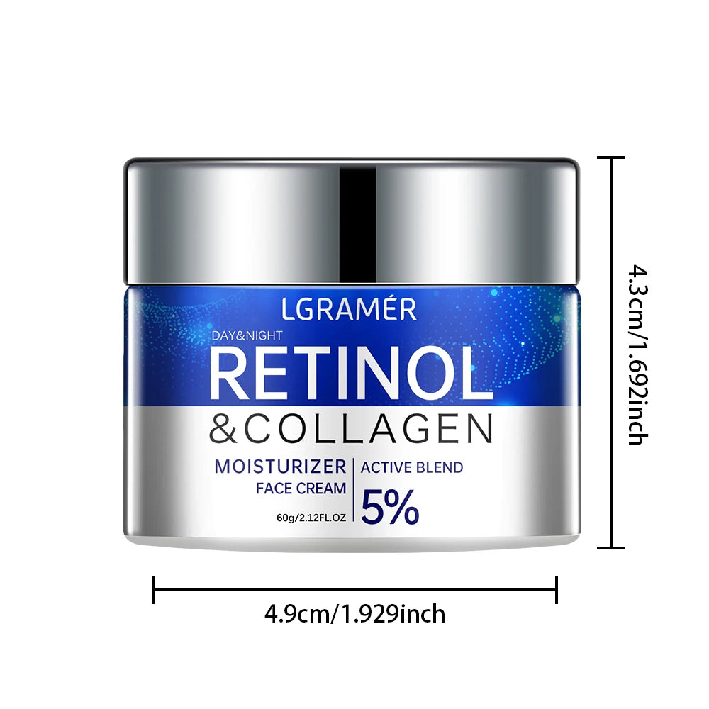Retinol Anti-Aging Face Cream – Moisturizer for Dry Skin & Fine Lines