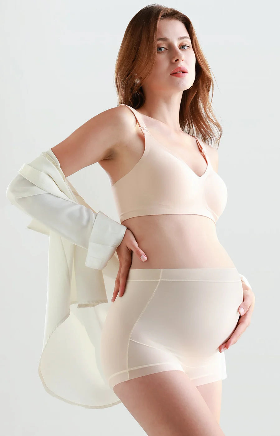 3pcs Maternity Panties Plus Size High Waist Thin Breathable Belly Pregnancy Underwear Clothes for Pregnant Women Briefs
