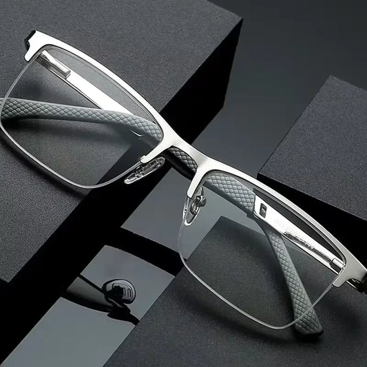 Half-Frame Reading Glasses | Alloy Frame, +1.00 to +4.00