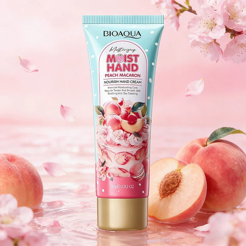 BIOAQUA Moisturizing Hand Cream – 80g, Four Scent Options