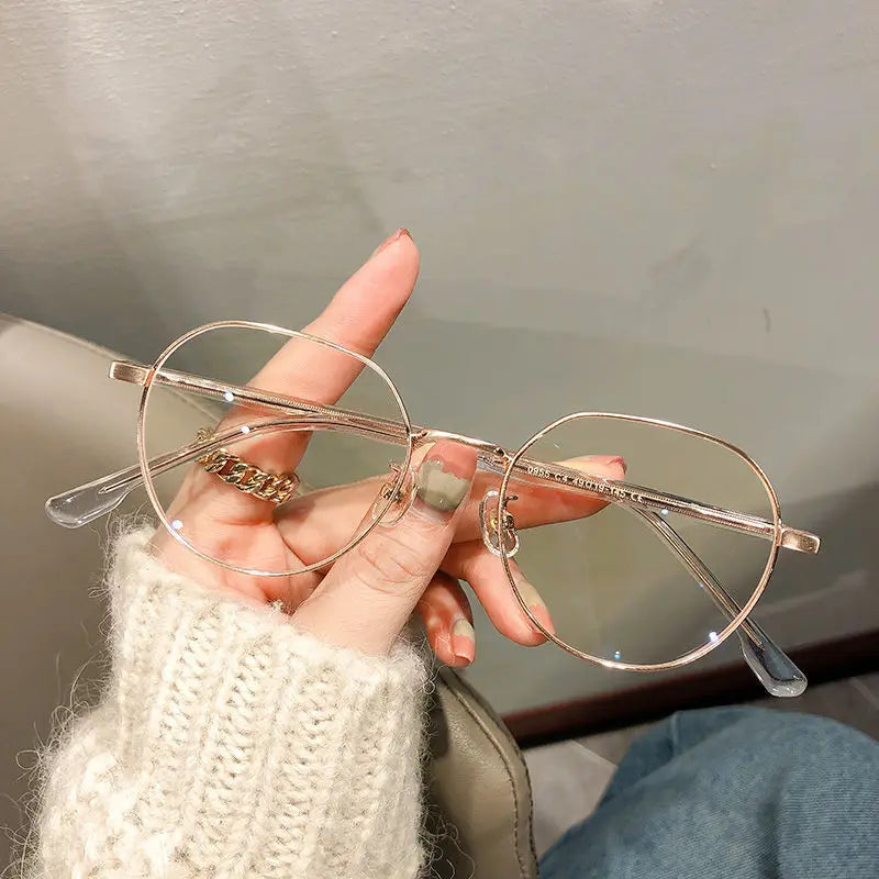 Vintage Square Glasses for Men & Women | Myopia Lens Options
