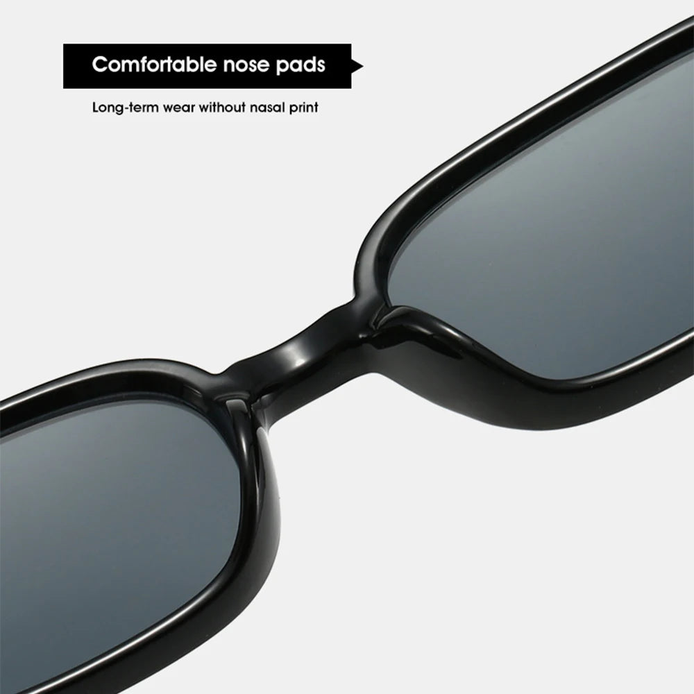 Small Rectangle Sunglasses | Retro Color Options