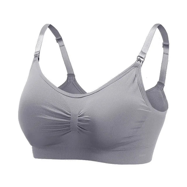 Maternity Nursing Bra – Wire-Free, Breathable, Convertible Straps for Breastfeeding Moms