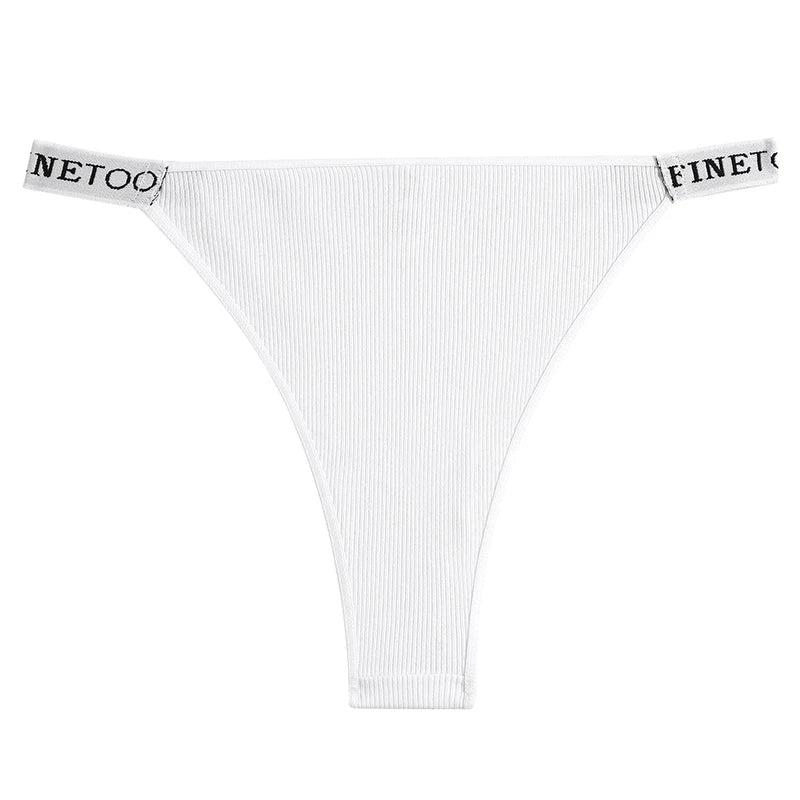 Maillard Cotton Brazilian Panties – Low-Rise Breathable Underwear for Women (M–XL, 9 Colors)