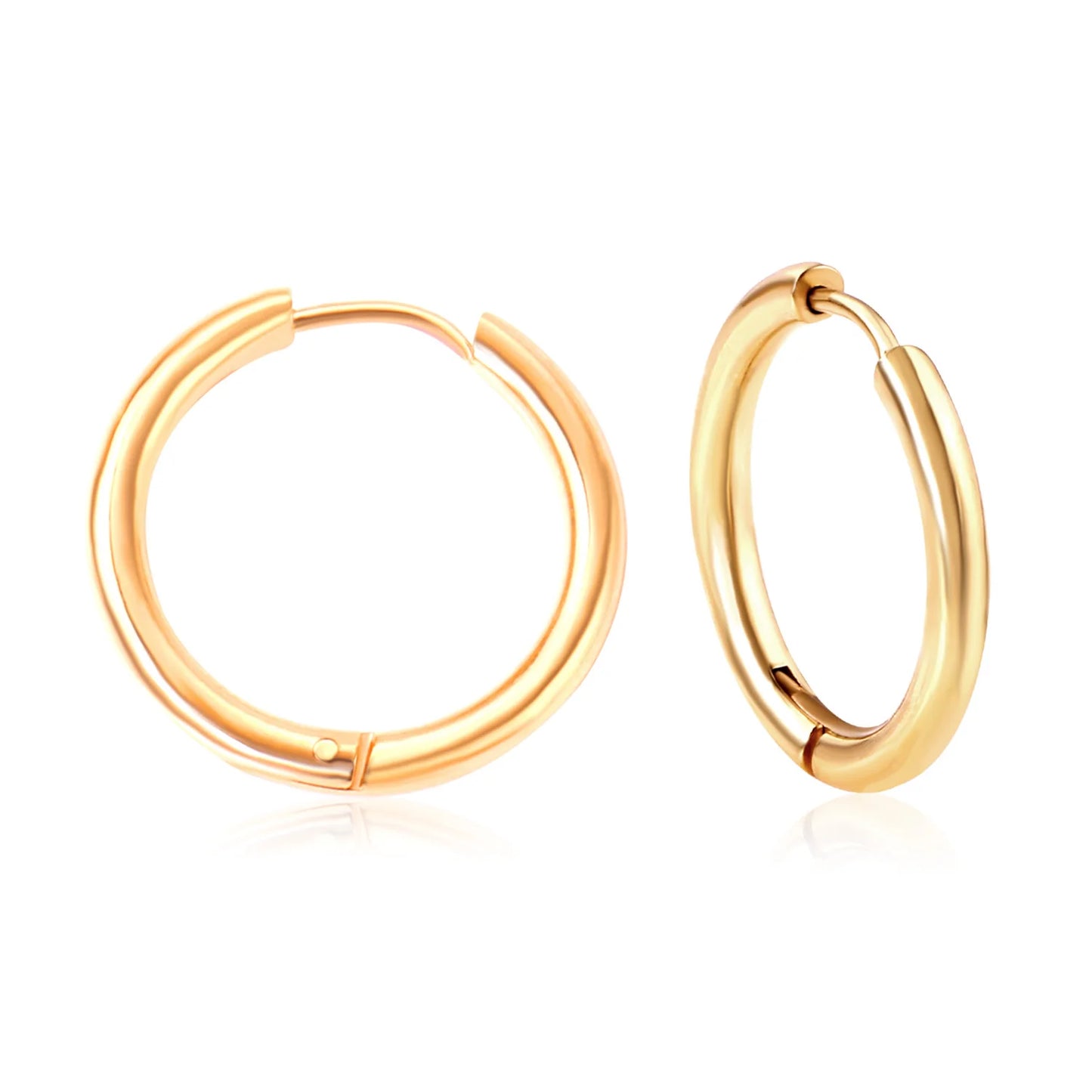Long Tassel Drop Earrings – 18K Gold-Plated Stainless Steel Dangle Earrings for Women