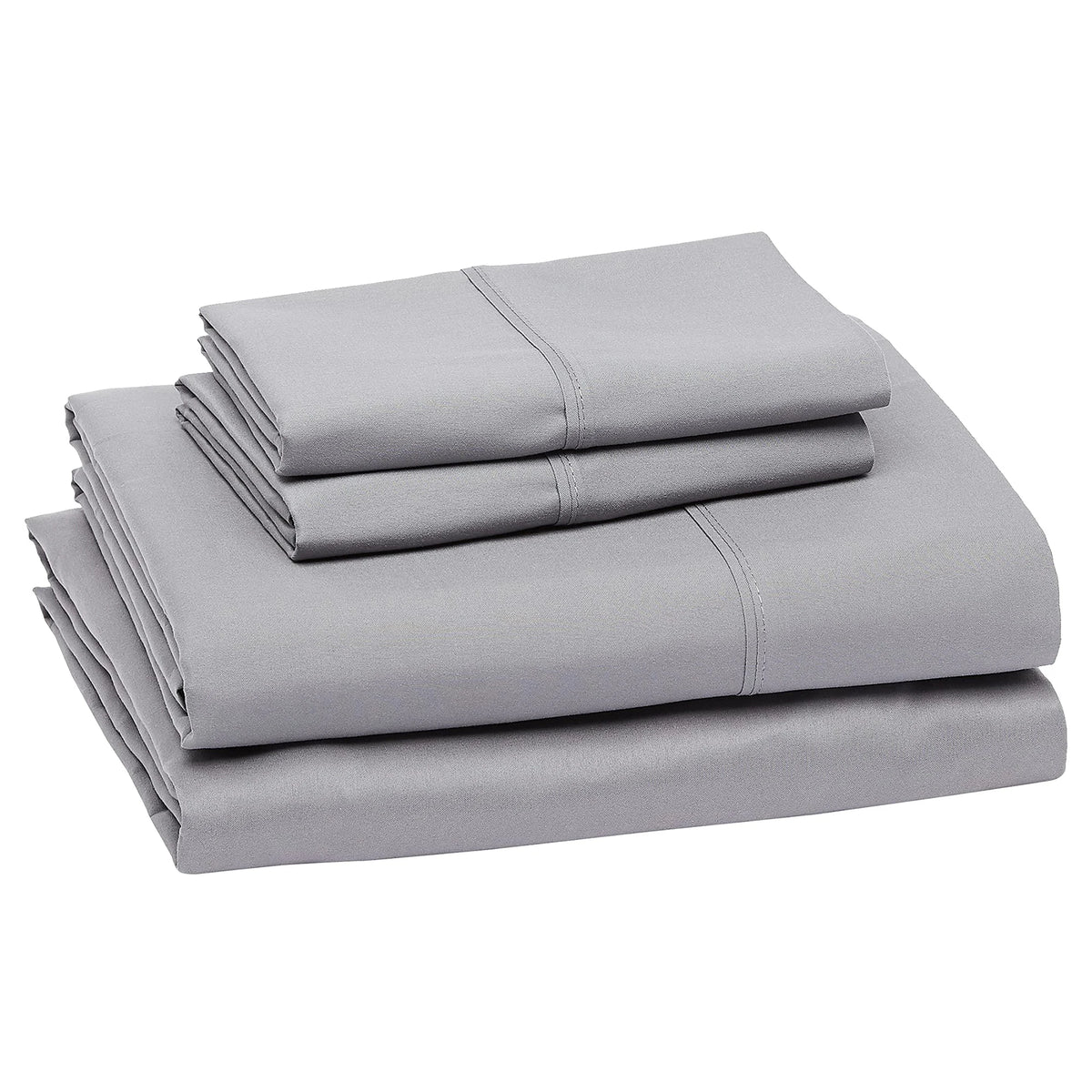 4-Piece Microfiber Sheet Set with Deep Pocket Fitted Sheet