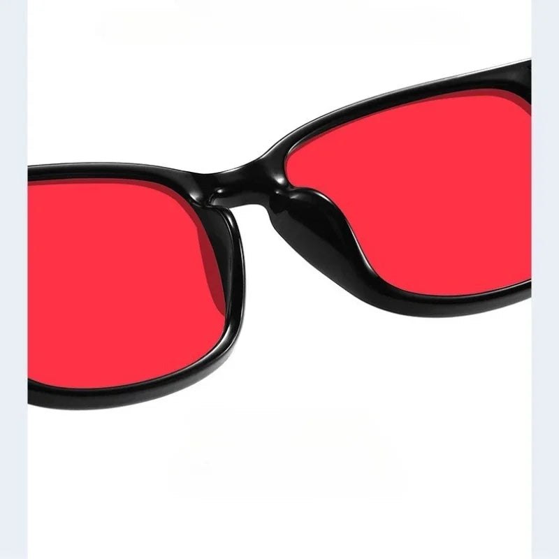 Square Tinted Glasses | Red, Orange or Clear Lenses