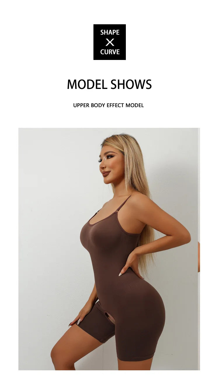 2026 NEW SEXY Women Tummy Control Full Body Shaper Seamless Open Crotch Shorts Waist Trainer Butt Lifter Slimming Underwear