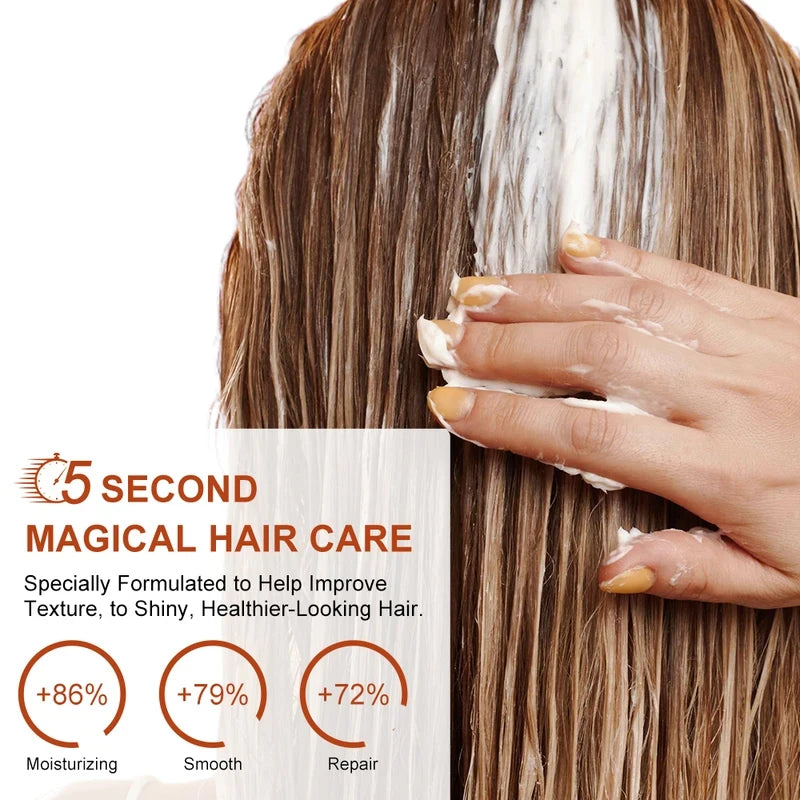 PURC Magical Hair Mask with Argan Oil 120ml – Repair Dry, Frizzy & Damaged Hair