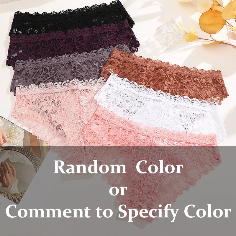 3-Pack Seamless Low-Rise Panties – Ice Silk Bikini Underwear for Women (XS–XL, 16 Color Sets)
